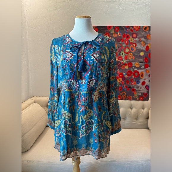 NWT Soft Surroundings Mirapani Tunic L - Picture 3 of 10